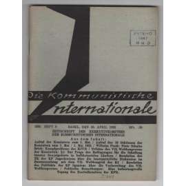Die Kommunistische Internationale; XVI. Jahrgang 1935, Heft 8 [komunismus]