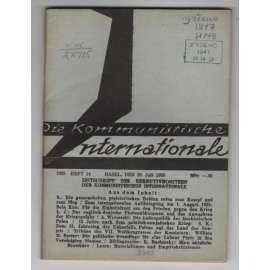 Die Kommunistische Internationale; XVI. Jahrgang 1935, Heft 14 [komunismus]