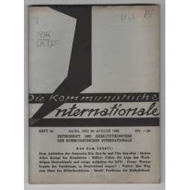 Die Kommunistische Internationale; XVI. Jahrgang 1935, Heft 16 [komunismus]