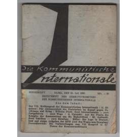 Die Kommunistische Internationale; XVI. Jahrgang 1935, Sonderheft [komunismus]