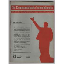Die Kommunistische Internationale; XVI. Jahrgang 1935, Heft 21 [komunismus]