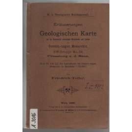 Erläuterungen zur Geologischen Karte der im Reichsrathe vertretenen Königreiche und Länder der Oesterr.-ungar. Monarchie. SW-Gruppe Nr. 84 Prassberg a. d. Sann [příloha k mapě]
