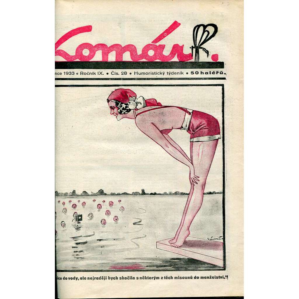 Komár – Humoristický týdeník, roč. 9 (1933)
