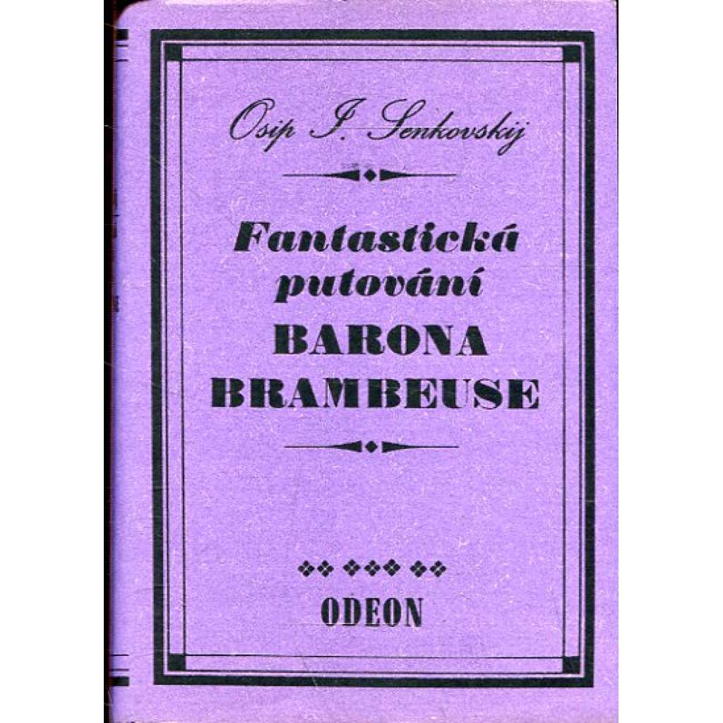 Fantastická putování barona Brambeuse