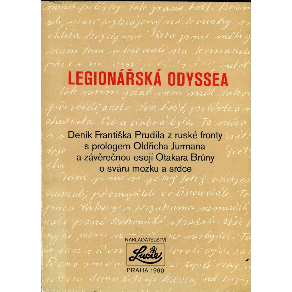 Legionářská odyssea – Deník Františka Prudila (legie, ruská fronta, 1. světová válka, fotografie)