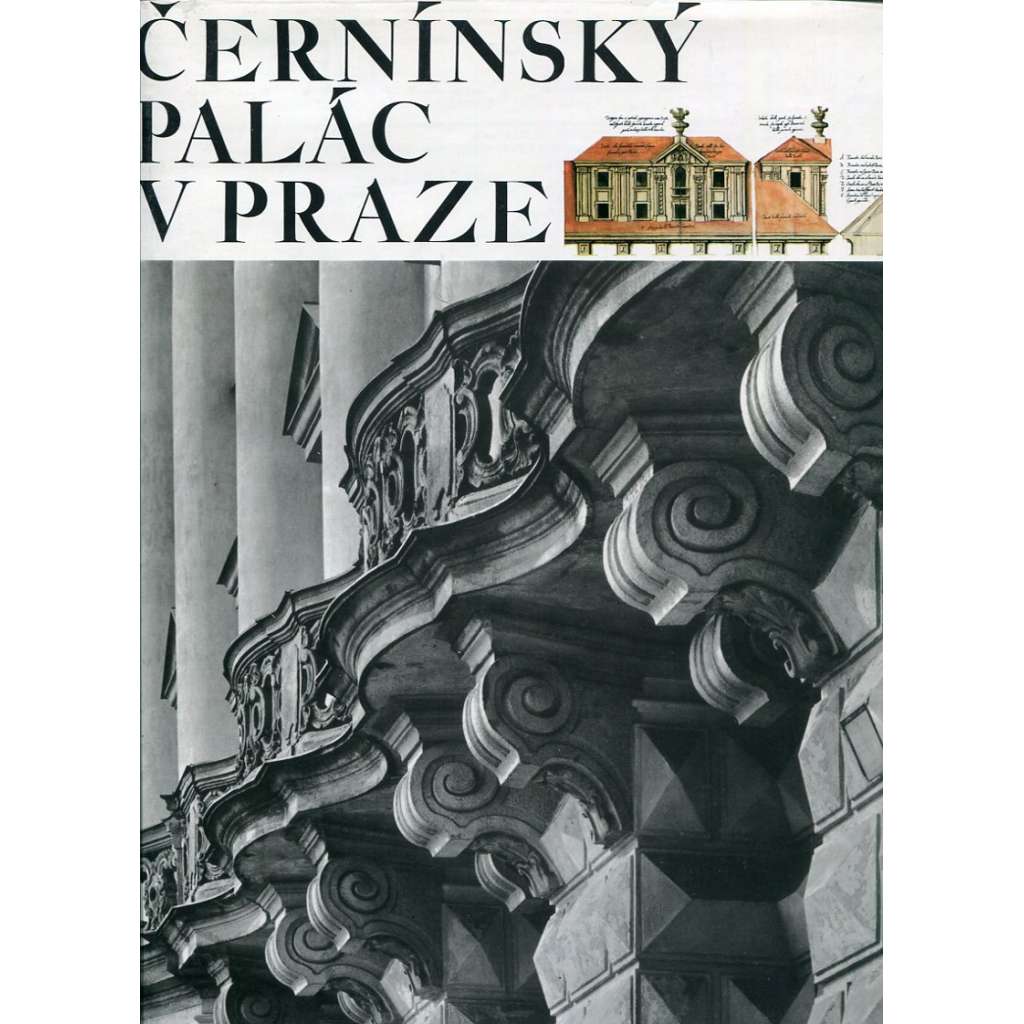 Černínský palác v Praze [Praha Hradčany, Černín, Czernin, barokní architektura]