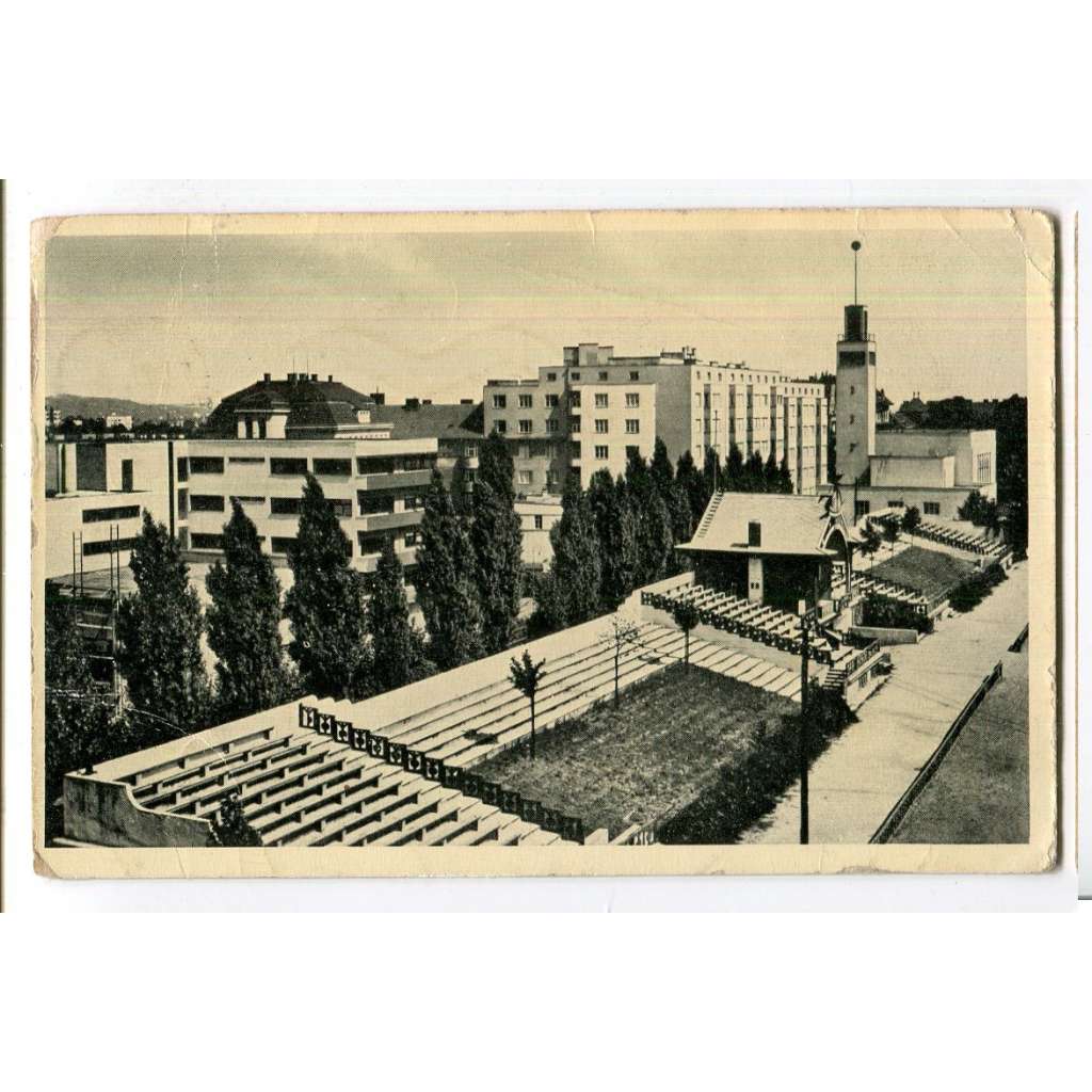 Brno, stadion (pošk.)