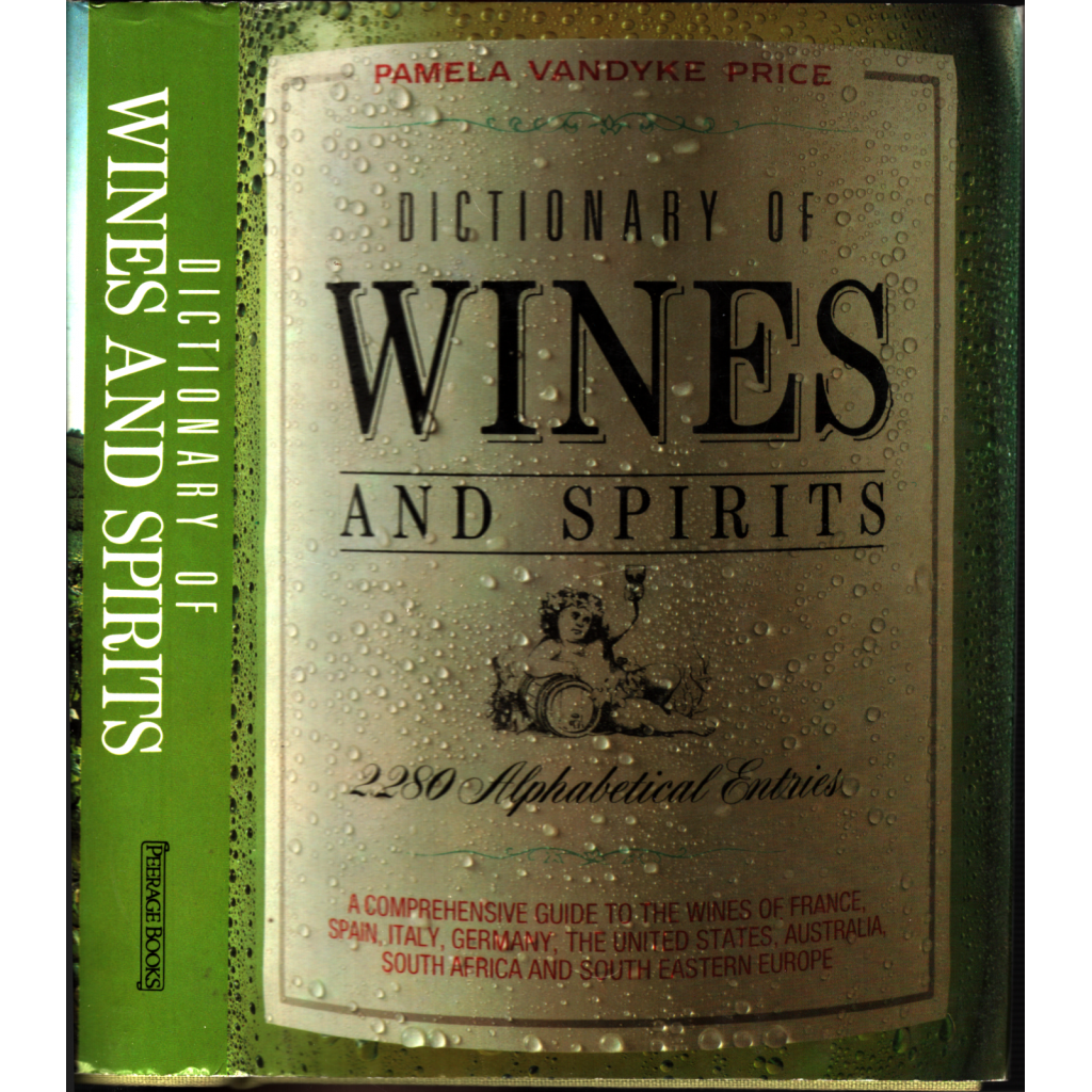Dictionary of wines and spirits (slovník vín a lihovin)