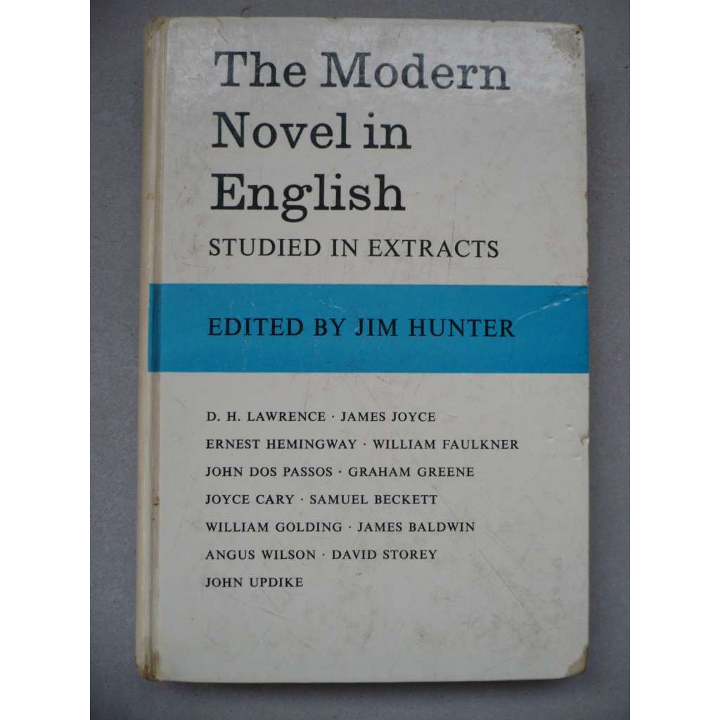 The Modern novel in English