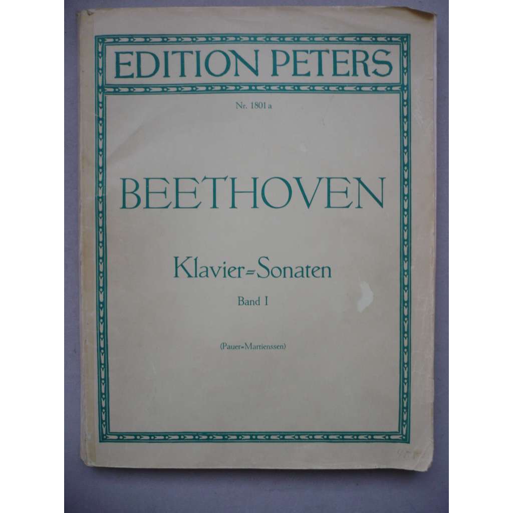 Beethoven - Klavier - Sonaten, Band I. (Klavír)