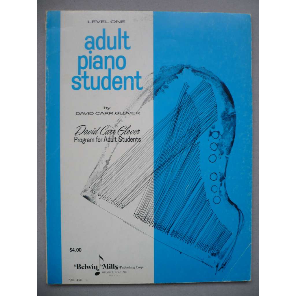 Adult piano student - level one (učebnice)