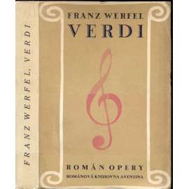 Verdi (Román opery) - obálka Josef Čapek