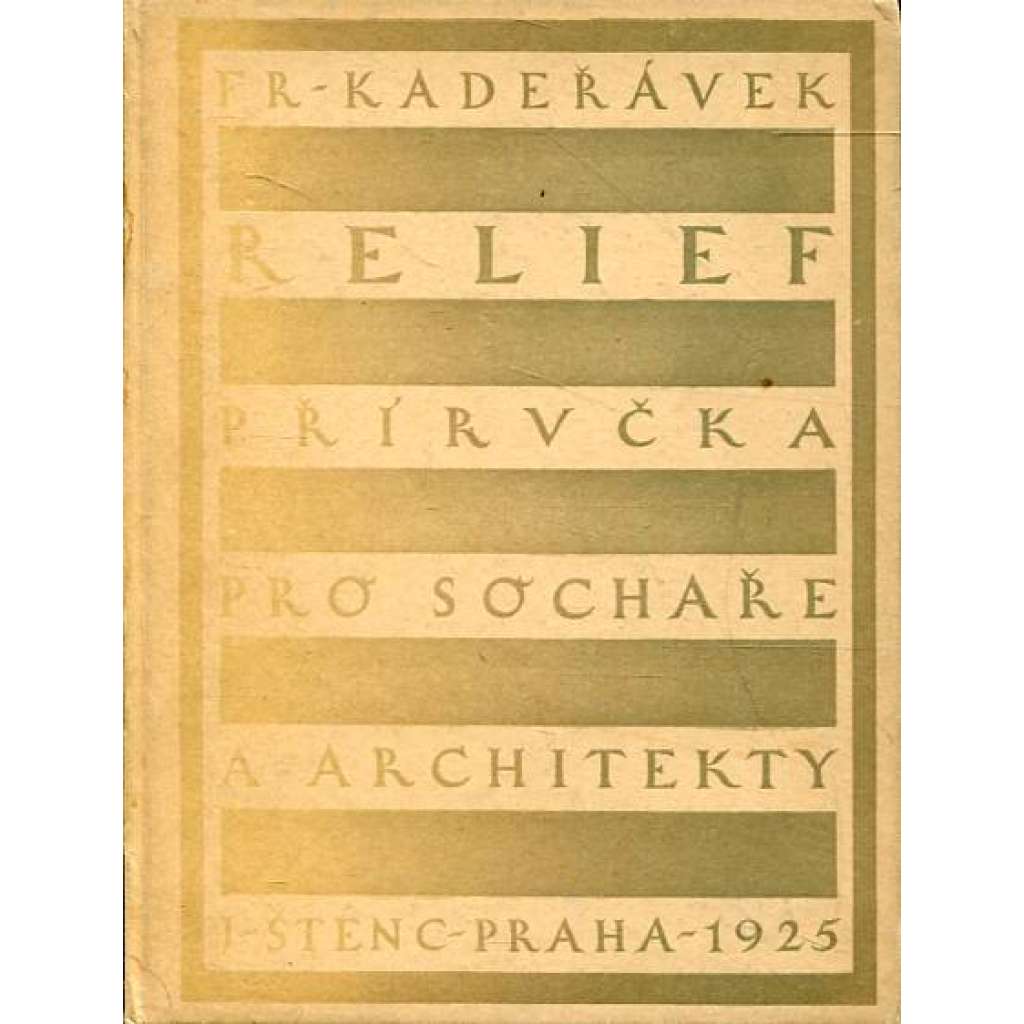 Relief - příručka pro sochaře a architekty