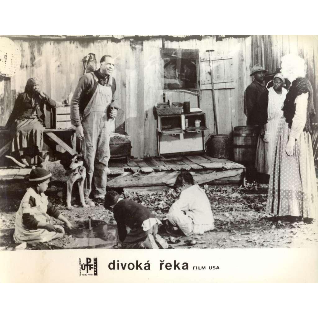 Fotoska - film Divoká řeka (E. Kazan, M. Clift)