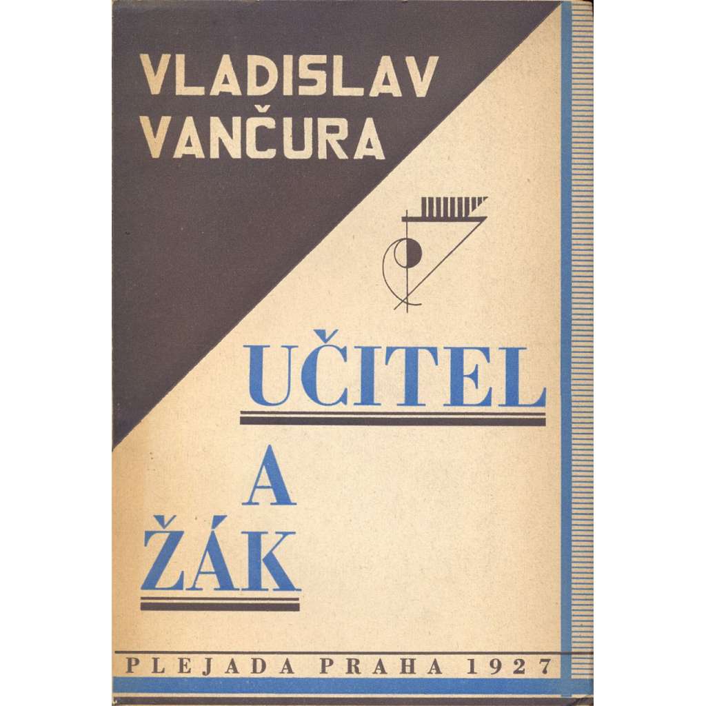 Učitel a žák (ed. Plejada) - Obálka Vít Obrtel.