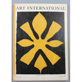 Art International. Volume X, No. 10 (December 1966) [moderní, poválečné umění; časopisy; Švýcarsko]