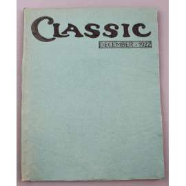 Classic, Vol. X, No. 4 (December 1922) [americké časopisy; ze společnosti; vintage; články o hvězdách; film a divadlo]