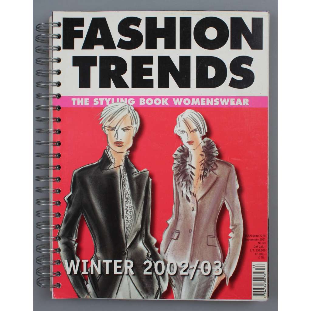 Fashion Trends: The styling book, womenswear. Winter 2002/03 [Móda, návrhy, mj. i Gaultier, Max Mara, Dior]