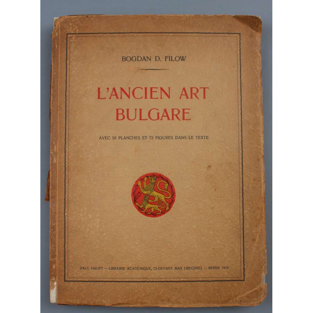 L'Ancien art Bulgare ["Staré bulharské umění"; Bulharsko; pravoslaví; středověk; středověké ikony]