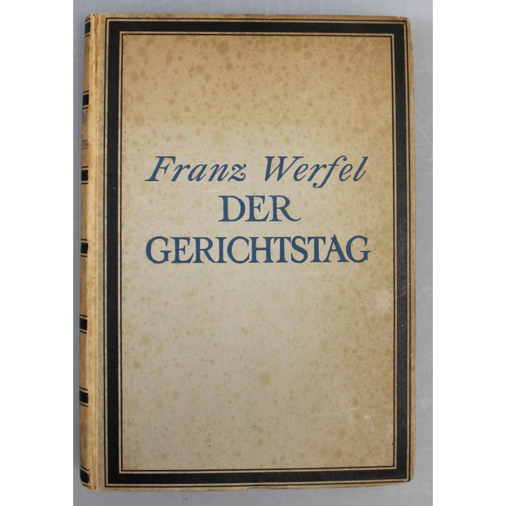 Der Gerichtstag in fünf Büchern (poezie, balady, expresionismus, pražská německá literatura)