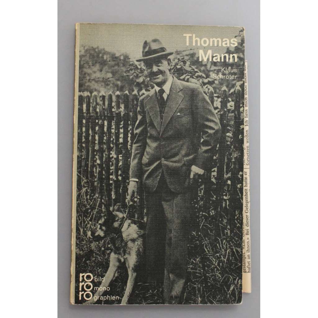 Thomas Mann (biografie, literární věda, fotografie)