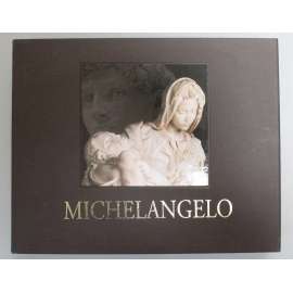 Michelangelo (monografie, malířství, sochařství, kresba, architektura, mj. David, Pieta, náhrobek papeže Julia II., Sixtinská kaple)