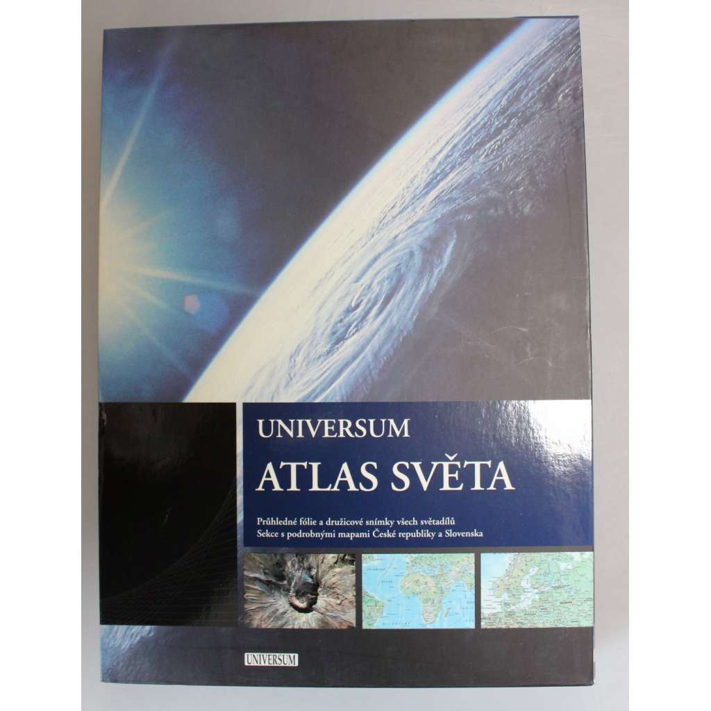 Atlas světa Universum (Mapy, mapa světa, Evropa, Amerika, Afrika, Asie, Austrálie)