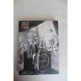 Umělec, ateliér a umění. Obrazy z 19. století (výtvarní umělci, České království, mj. Gabriel Max, Josef Mánes, Josef Hellich, Luděk Marold, M. Pirner)