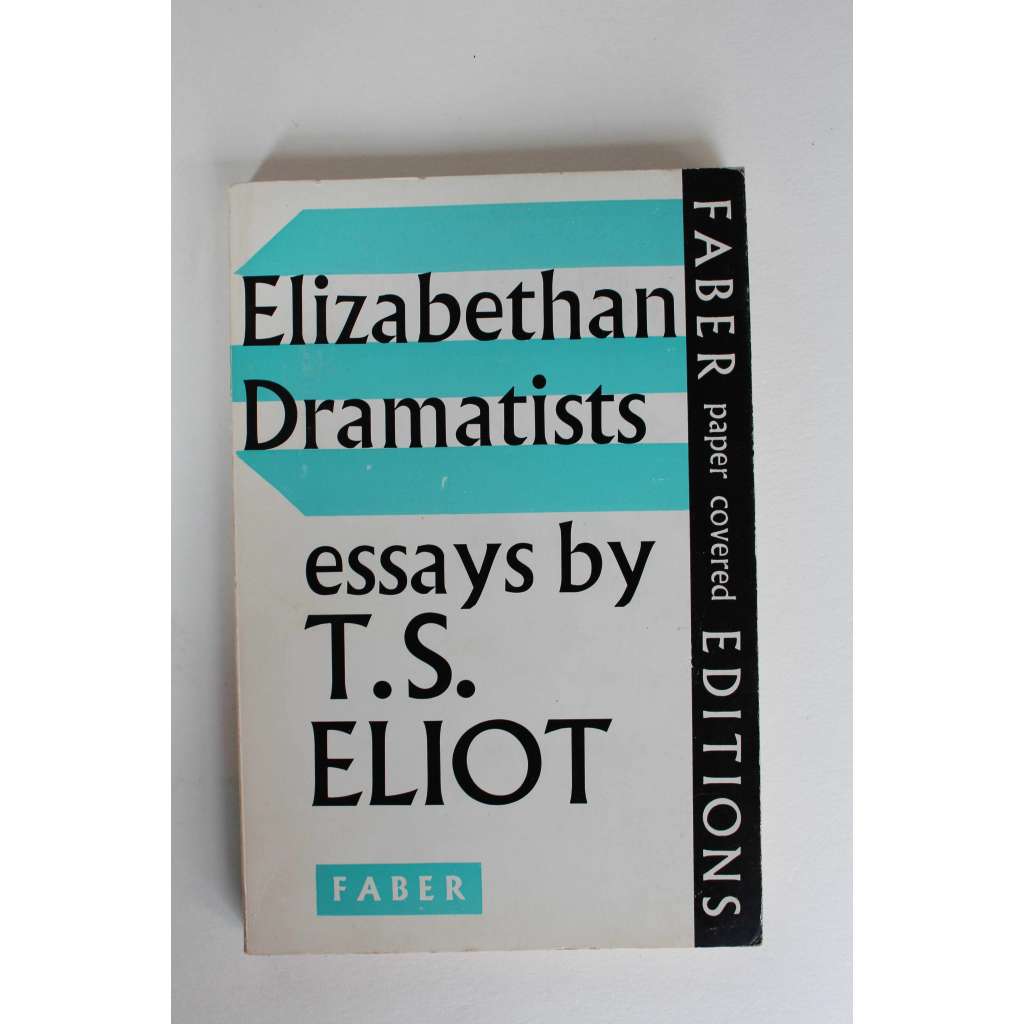 Elizabethan Dramatists (Alžbětinští dramatikové, literární věda, mj. Seneca, William Shakespeare)