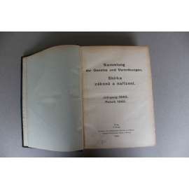 Sbírka zákonů a nařízení 1940 (Sammlung der Gesetze und Verordnungen; právo protektorát, nařízení, vyhlášky, zákony)