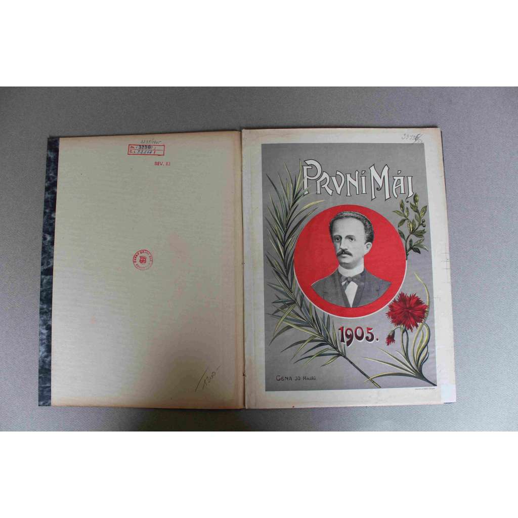 První máj 1905 (Českoslovanská sociální demokracie, Rakousko Uhersko, politika, mj. Ferdinand Lassalle, První krev ruské revoluce, Z proletářské Šumavy)