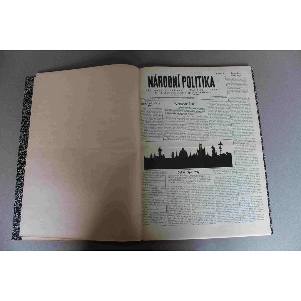 Národní politika 1973-1974, ročník V-VI. (časopis, měsíčník, politika, exil, mj. Čtvrt století temna, Tvrdé selské palice - A. Švehla, Motáky z Ruzyně, Tragický a vznešený čin - Palach, Rafael Kubelík)