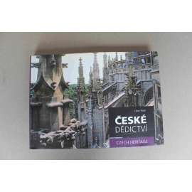 České dědictví=Czech heritage (architektura, UNESCO, fotografie, mj. Český Krumlov, Praha, Telč, Žďár nad Sázavou - poutní kostel [Santini], Kutná Hora, Lednicko-Valtický areál, Holašovice, Kroměříž, Olomouc, Třebíč)