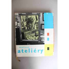 Pražské ateliéry (Praha, umělecké ateliéry, malířství, sochařství, mj. Jan Bauch, Břetislav Benda, Karel černý, František Gross, Adolf Hoffmeister, Ota Janeček, Josef Kaplický, Josef Lada, V. Makovský; foto mj. V. Chochola, J. Sudek)