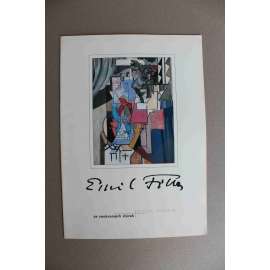 Emil Filla ze soukromých sbírek (Aukční a prodejní galerie A. N. Kodl, katalog, malířství, kubismus)
