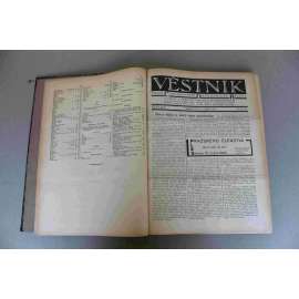 Věstník. Orgán Českoslovanské obchodnické besedy v Praze 1930-1932 (časopis, ekonomie, první republika, mj. Centrum obchodní výchovy v Paříži, Ochrana mezd a platů v Řecku, Za nedělní klid v Chrudimi, Obchodní pomocnictvo v Ústí n. L.)