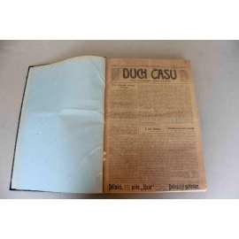 Duch Času. Časopis Československé sociální demokracie pro Moravu a Slezsko 1910, roč. XII. (noviny, Sociální demokracie, mj. Moravský sněm, Bytová mizerie a povinnosti obce k lidu, K volb+ na Příborsku a Novojicku)