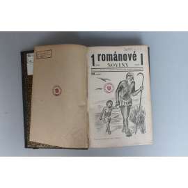 Románové noviny 1931-1932 (časopis, literární revue, mj. Ida Ostravská - Hanko zpívej!, Tam kde vládne Mussolini..., R. Braune - Třináct děvčat)