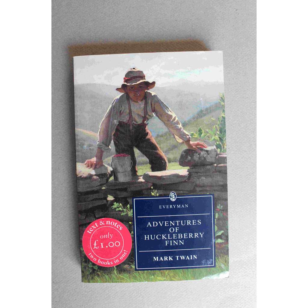 The Adventures of Huckleberry Finn (Everyman) (Dobrodružství Huckleberryho Finna, román pro mládež)