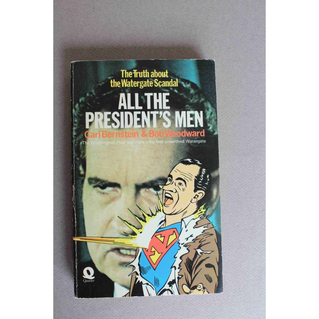 All the President´s men (Všichni prezidentovi muži, skandál Watergate, politika USA, reportáž, Richard Nixon)