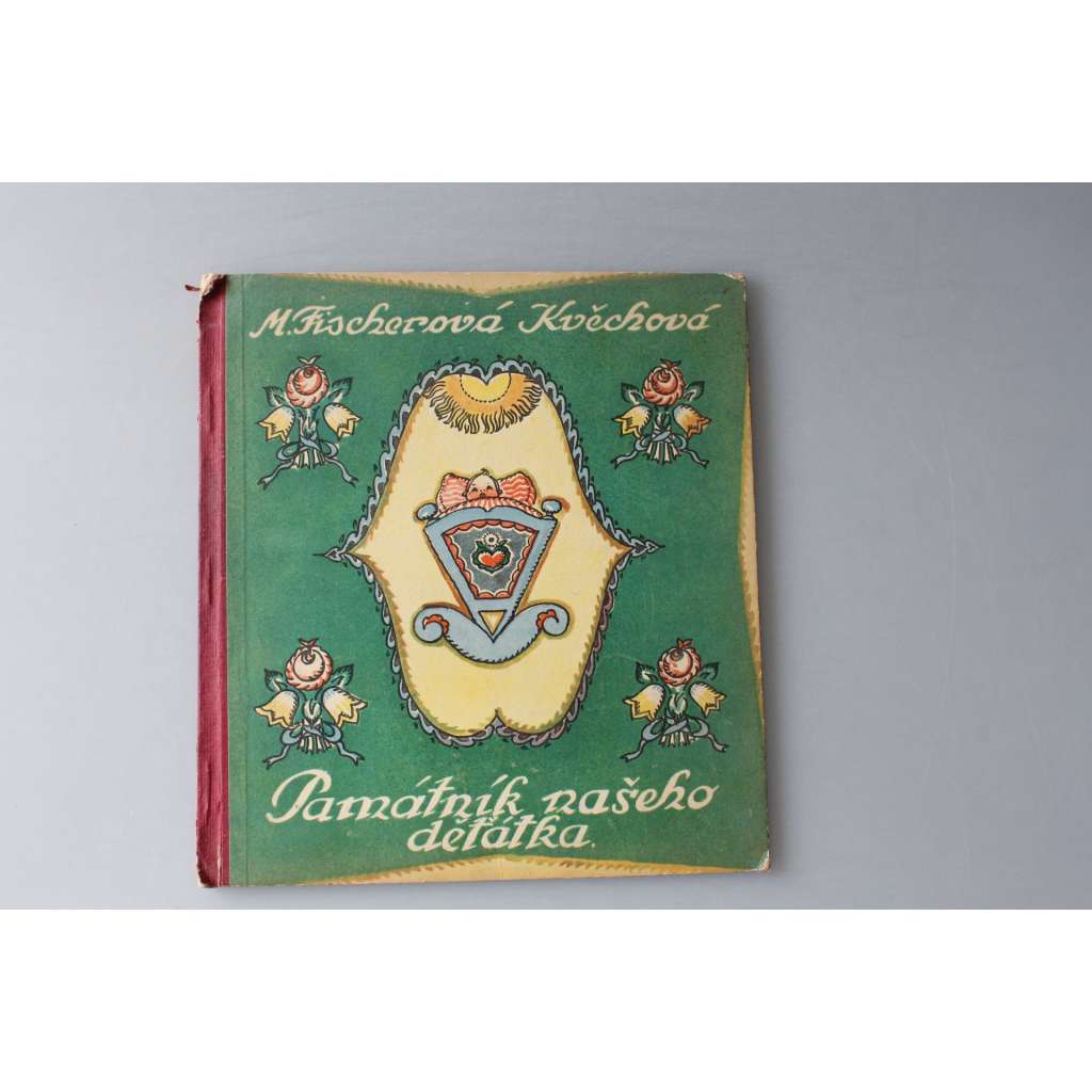Památník našeho děťátka (deník, kronika 1922; ilustrace M. Fischerová Kvěchová)