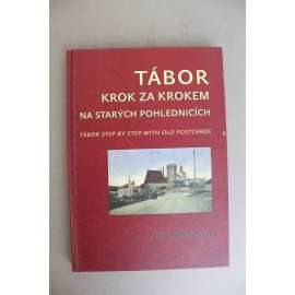 Tábor krok za krokem na starých pohlednicích (Staré pohlednice, historie, mj. Svědectví nejstarších pohlednic, Tábor neznámý a zmizelý, Tábor očima malířů a  grafiků; foto Šechtl a Voseček)