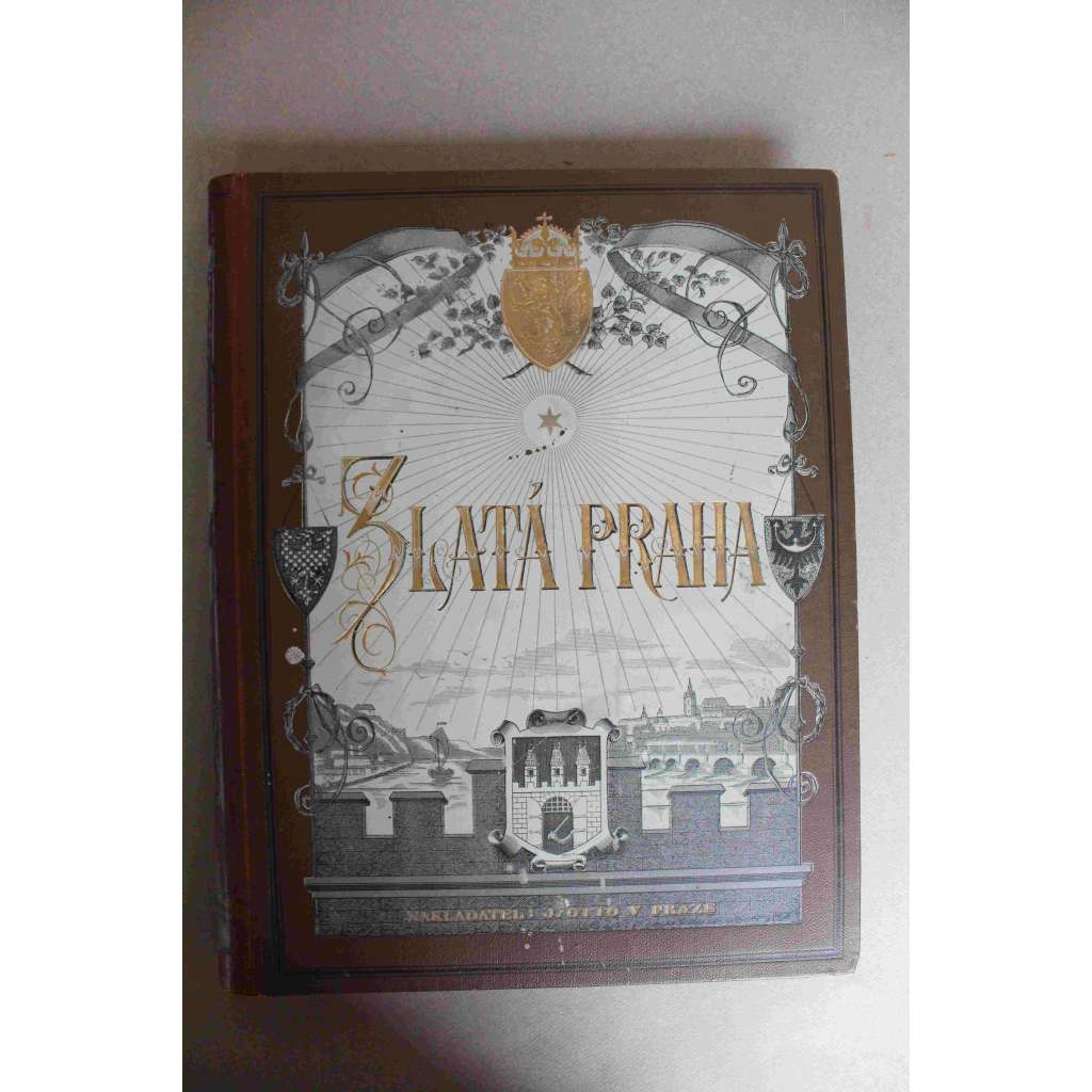 Zlatá Praha 1894, roč. XI (časopis, kultura, poezie, beletrie, hudba, mj. A. Heyduk - Milý den; J. Vrchlický - Leonardo da Vinci; Vojtěch Hynais; Cestovatel E. S. Vráz; O planetě Marsu; ilustrace Aleš, Brožík, Marold, Jansa)