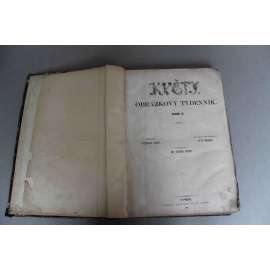 Květy. Obrázkový týdenník 1869, roč. IV. (časopis, týdeník, poezie, beletrie, mj. Lord Byron - Parisina; P. B. Shelley - Smrt a spánek; Velikonoce pohanských Čechů; V Kotorské Boce; Vzpomínky na Jana Purkyně; Miroslav Tyrš; V. V. Reiner)