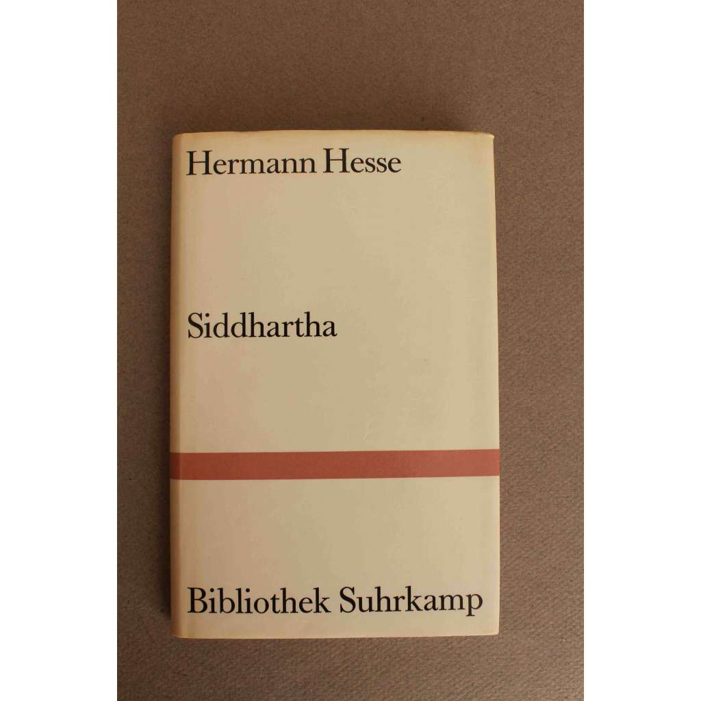 Siddhartha (BIbliothek Suhrkamp) (Siddhártha, novela, Indie - myšlení)
