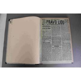 Právo lidu 1924, roč. XXXIII (červen) (noviny, deník, první republika, sociální demokracie, mj. Bezvládí v Německu, Hradec Králové, Po atentátu na dra Seipela, Bolševici a cla, Benzinová aféra)
