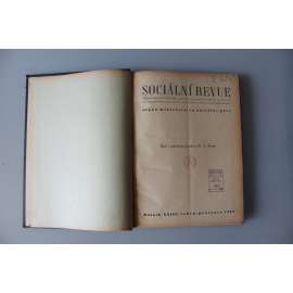 Sociální revue 1948, roč. XXIII (leden-prosinec) (časopis, mj. Bytová péče, Mzdy, Národní pojištění, Péče o mládež, Pracovní právo, Reemigrace, Z. Nejedlý)