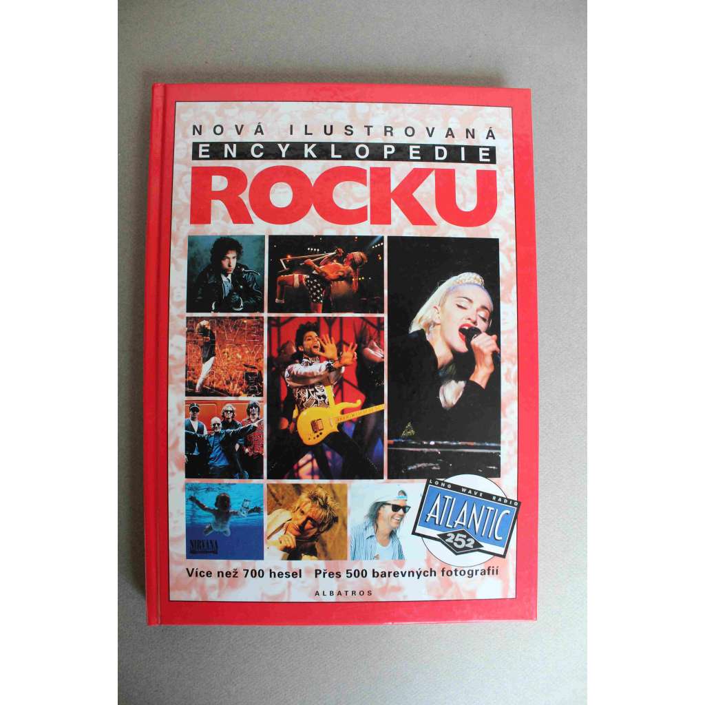 Nová ilustrovaná encyklopedie Rocku (Hudba, rockoví hudebníci, mj. AC/DC, The Animals, The Beach Boys, The Beatles, David Bowie, Depeche Mode, Doors, Metallica, Rolling Stones, Sting, Frank Zappa, ZZ Top)