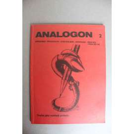 Analogon 2/1990. Surrealismus - psychoanalysa - strukturalismus- Antropologie. Tvorba jako rozvinutí protestu (časopis, mj. M. Nápravník - Prostor tmy; F. Dryje - Šaškům rolničky; Eva Švankmajerová - Bylo; ilustrace Švankmajer, Medková, Baron, Novák)