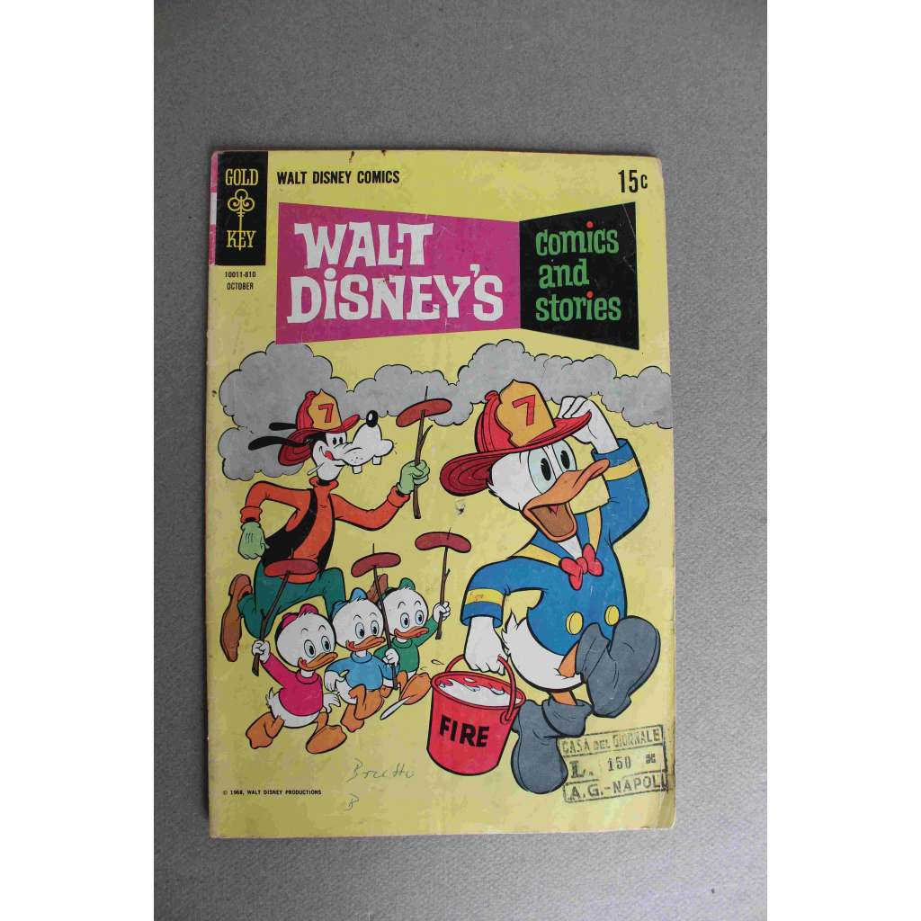Walt Disney´s comics and stories 1968, October (Komiks, Kačer Donald, Mickey Mouse) Walt Disney´s comics and stories 1968, October (Komiks, Kačer Donald, Mickey Mouse)